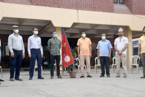 बिराटनगरका उद्योगीले पनि सामुहिक रुपमा गाए राष्ट्रगान