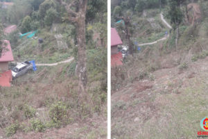 पाख्रीवास नगरपालिकाको जीप दुर्घटना