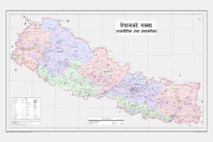 नेपालको नयाँ नक्सा सार्वजनिक
