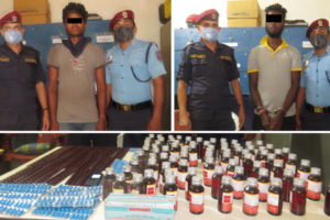 लागुऔषधसहित दुई जना पक्राउ