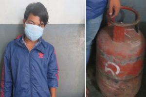 धरानमा ग्यास सिलिण्डर चोर्ने एक जना पक्राउ