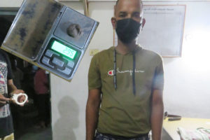 झापामा लागुऔषधसहित एक जना पक्राउ