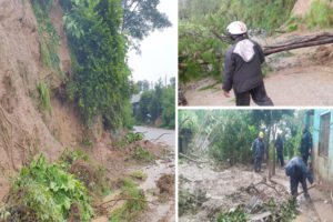 धनकुटामा भारी बर्षा : पहिरोका कारण कोशी राजमार्ग अवरुद्ध, दुई घरमा क्षति