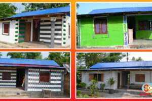 बेलबारीका १ सय १ परिवारलाई नगरपालिकाले निःशुल्क बनाईदियो घर