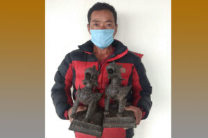 मन्दिरबाट मुर्ती चोर्ने पक्राउ