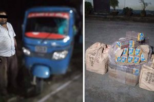 झापाबाट पटकासहित अटो चालक पक्राउ