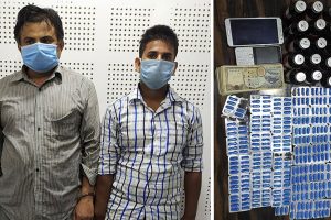 धरानबाट लागुऔषधसहित दुई जना पक्राउ