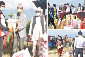 धनकुटाको महालक्ष्मीका बर्षा प्रभावितले पाए राहत