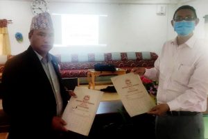 धनकुटा नगरपालिका र सामाजिक विकास मन्त्रालयबीच सम्झौता