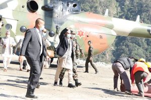 प्रधानमन्त्रीले अनुगमन गरे संखुवासभाको अरुण तेस्रो जलविद्युत आयोजना