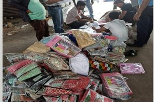 झापाबाट ठूलो परिमाणमा अबैध सामान बरामद