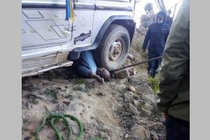 भोजपुरमा आफ्नै गाडीले किच्दा चालकको मृत्यु