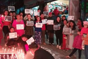 भागरथीको न्यायका लागि दीप प्रज्वलन