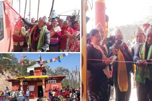 परेवादिनमा गुम्बा निर्माण