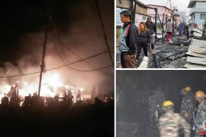 धनकुटाको बहुमुखी पाठशाला भवनमा आगलागी, लाखौंको क्षति (फोटो फिचरसहित)