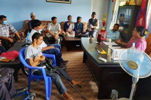 इटहरीमा अपांङ्गता भएकाहरु संगठित