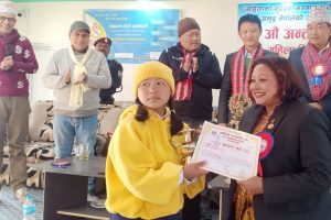 चौबिसेमा छात्राहरुबीच वक्तृत्वकला प्रतियोगिता