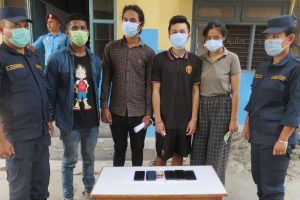 धरानबाट खैरो हेरोइनसहित चार युवा युवती पक्राउ