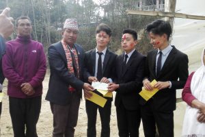 चौबिसे गाउँपालिकाद्वारा विज्ञान र होटल व्यवस्थापन पढ्ने विद्यार्थीलाई छात्रबृत्ति प्रदान