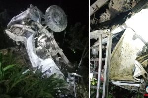 तेह्रथुममा भीरबाट ल्याण्डरोभर खस्यो, चालकको घटनास्थलमै मृत्यु, यात्रुको खोजी हुँदै