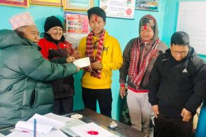 छथर जोरपाटीले दियो विज्ञान पढ्ने विद्यार्थीलाई ५० हजार छात्रवृत्ति