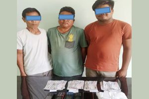 सुनसरीबाट जाली नोटसहित तीन जना पक्राउ