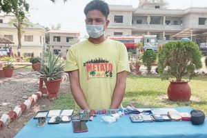 उदयपुरमा फरार प्रतिवादी ब्राउन सुगरसहित पक्राउ