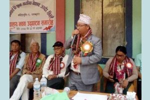 विद्यालय भवन उद्घाटन