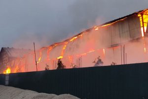 झापाको कोइला फ्याक्ट्रीमा आगलागी