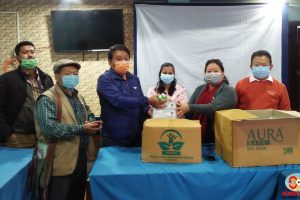 पत्रकार महासंघ प्रदेश समितिद्वारा धनकुटाका पत्रकारलाई स्वास्थ्य सामाग्री प्रदान