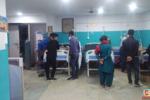 पाख्रीवासमा ट्याक्टरको ठक्करबाट टेम्पुमा सवार तीन घाइते