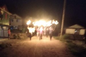 पाख्रीवासमा राँके जुलुश प्रदर्शन