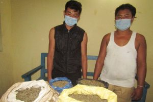 उदयपुरबाट गाँजासहित भोजपुरका दुई युवा पक्राउ