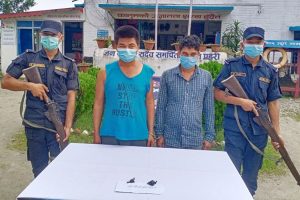 बेलबारीबाट लागुऔषधसहित दुई जना पक्राउ