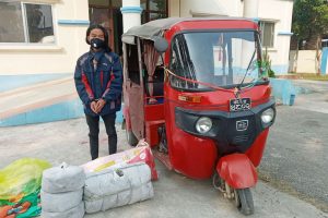 १६ किलो गाँजासहित टेम्पु चालक पक्राउ