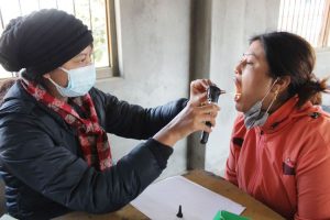 भक्तपुरमा केएमसीले गर्यो निःशुल्क स्वास्थ्य शिविर