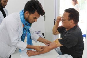 पेप्सिकोलामा केएमसीको निःशुल्क स्वास्थ्य शिविर