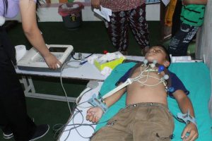 भक्तपुरको सूर्यविनायकमा केएमसीको निःशुल्क स्वास्थ्य शिविर