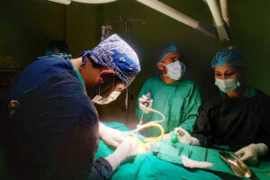 केएमसीमा ४२ दिनको नवजात शिशुको सफलतापूर्वक शल्यक्रिया