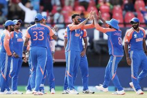 भारत टी–२० विश्वकपको फाइनलमा प्रवेश