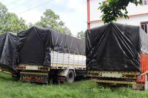 सुनसरीमा चार ट्रक खयर काठ वन कार्यालयद्वारा नियन्त्रण