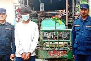 ताप्लेजुङमा ट्रयाक्टर चोरीः युवक पक्राउ