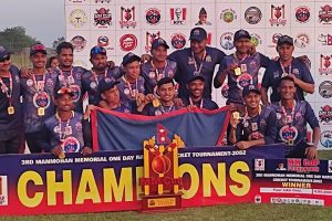 एम.एम. कप क्रिकेट : आर्मीलाई पराजित गर्दै पुलिसले जित्यो उपाधि 