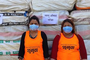 उदयपुरबाट ११ सय किलो गाँजासहित दुई महिला पक्राउ