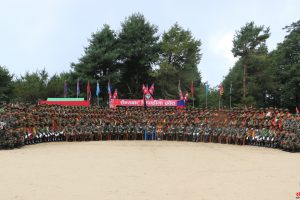 धनकुटामा सैन्य आधारभूत तालिमको दीक्षान्त समारोह (फोटो फिचर)