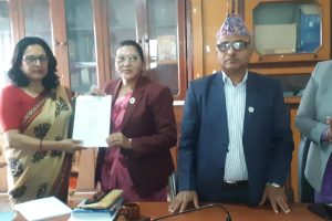 आम सञ्चार विधेयकको संसोधन सुझाव हस्तान्तरण