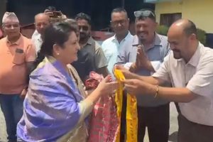 पार्टीको विधान र प्रक्रिया अनुसार सदस्यता नवीकरण भइसकेको  छ : पूर्वराष्ट्रपति भण्डारी