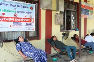 धनकुटामा रक्तदान, २७ पिन्ट रगत संकलन