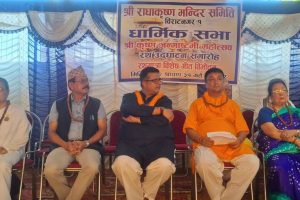 राधाकृष्णको नयाँ रथ मेयर कोइरालाद्वारा उद्‌घाटन