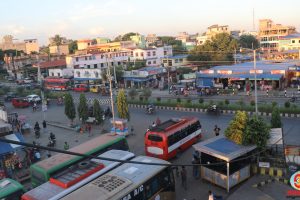 विराटनगर बसपार्कमा यात्रुको चाप न्यून, विगतमा जस्तो छैन चहलपहल